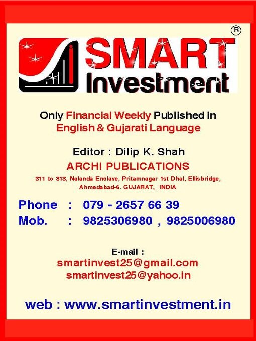 Title details for SMART INVESTMENT  by Archi Finmark and Communications Limited - Available